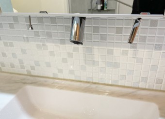 美しいボウルデザインで気品ある優雅な洗面空間　川崎市高津区Y様邸